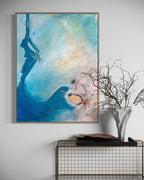 Yom Shlishi, “The Firmament”

Mixed Media on Canvas | 36" x 48" | 2018